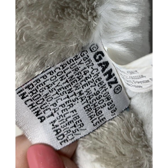 Ganz Webkinz Schnauzer Plush Puppy Dog Gray White Stuffed Animal Toy No Code - Picture 4 of 11